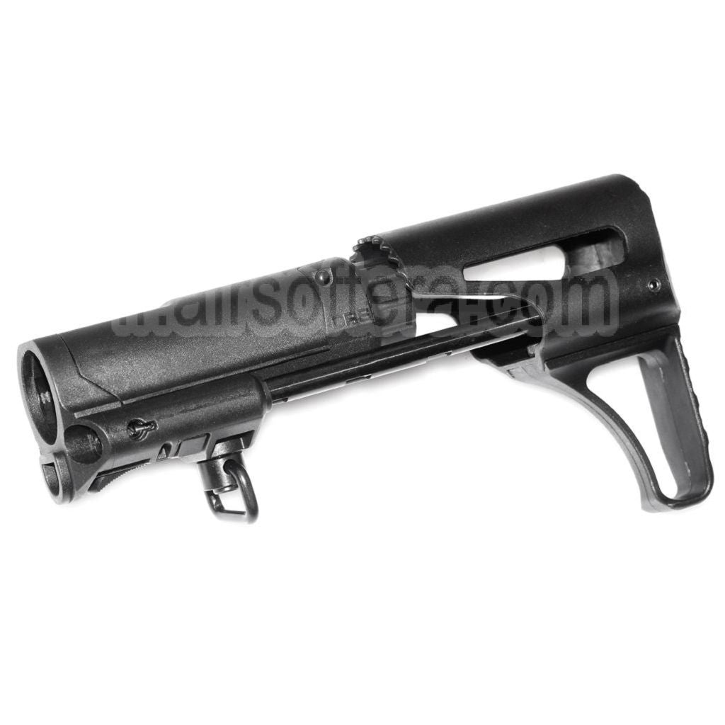 APS CRS PDW Style Collapsible Fusil Crosse Convient pour M4 M16 AEG Fusil Airsoft Noir