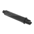 APS 5.375/5.875 Pouces Stubby Canon Extérieur -14mm CCW sens antihoraire Convient pour APS ASR Série M4 M16 AEG Fusil Airsoft Noir