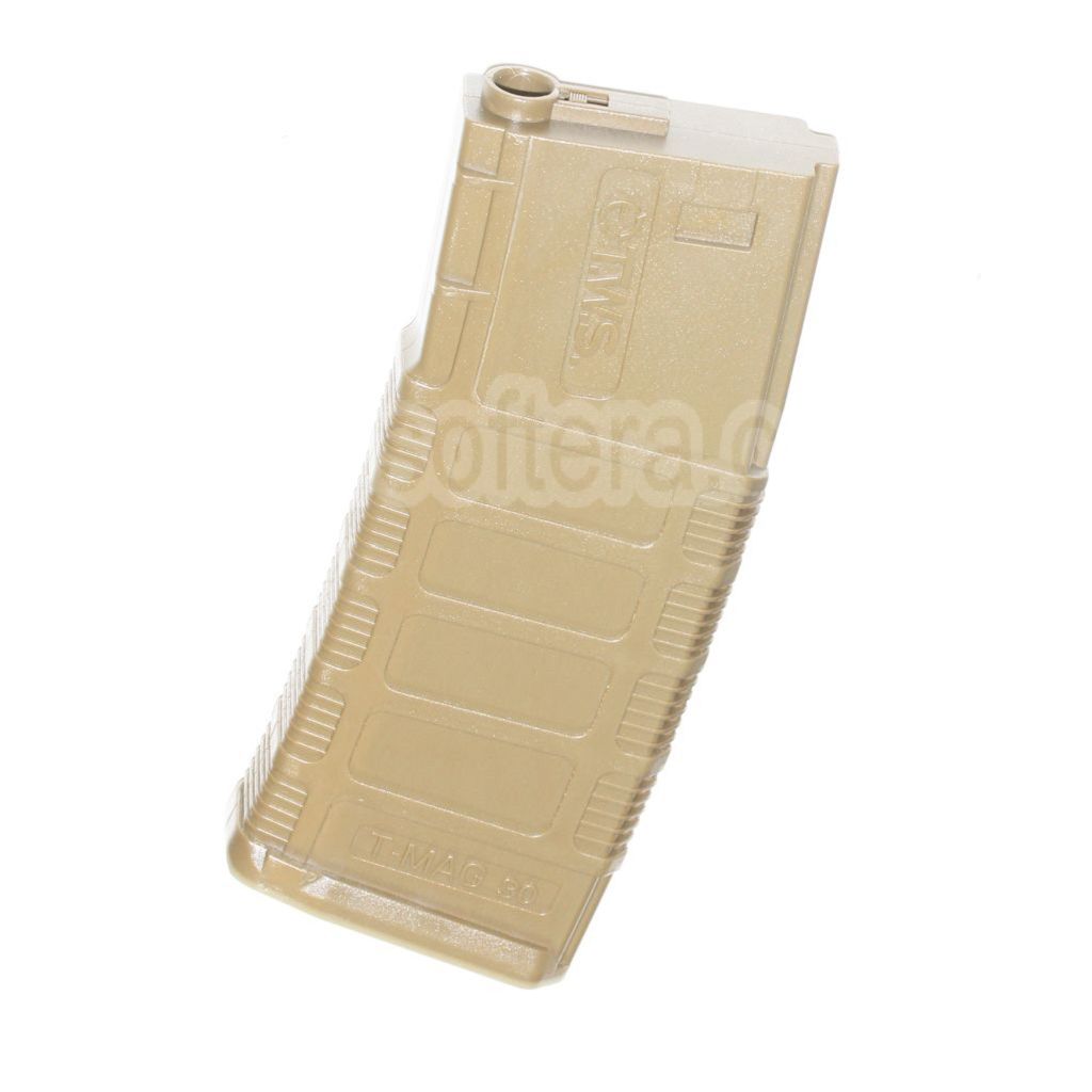 King Arms 140 Billes TWS TMAG Mid-Cap Chargeur Convient pour M4 M16 Série AEG Fusil Airsoft