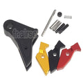 Guns Modify GM SA Flat 6061 Aluminium réglable Gâchette Convient pour Tokyo Marui G17 Série GBB Pistolet Airsoft