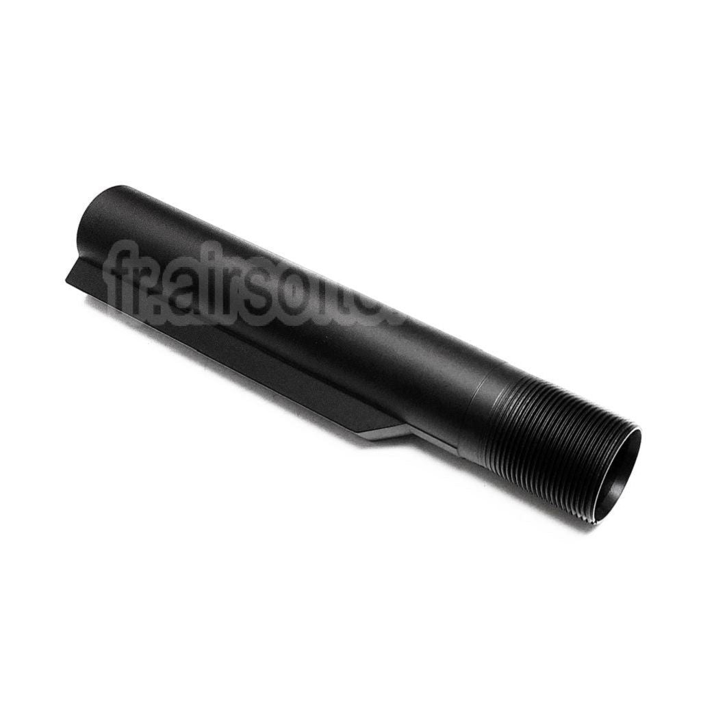 Guns Modifier GM CNC Aluminium 6 positions Crosse Buffer Tube Convient pour Tokyo Marui M4 MWS Série GBB Fusil Airsoft Noir