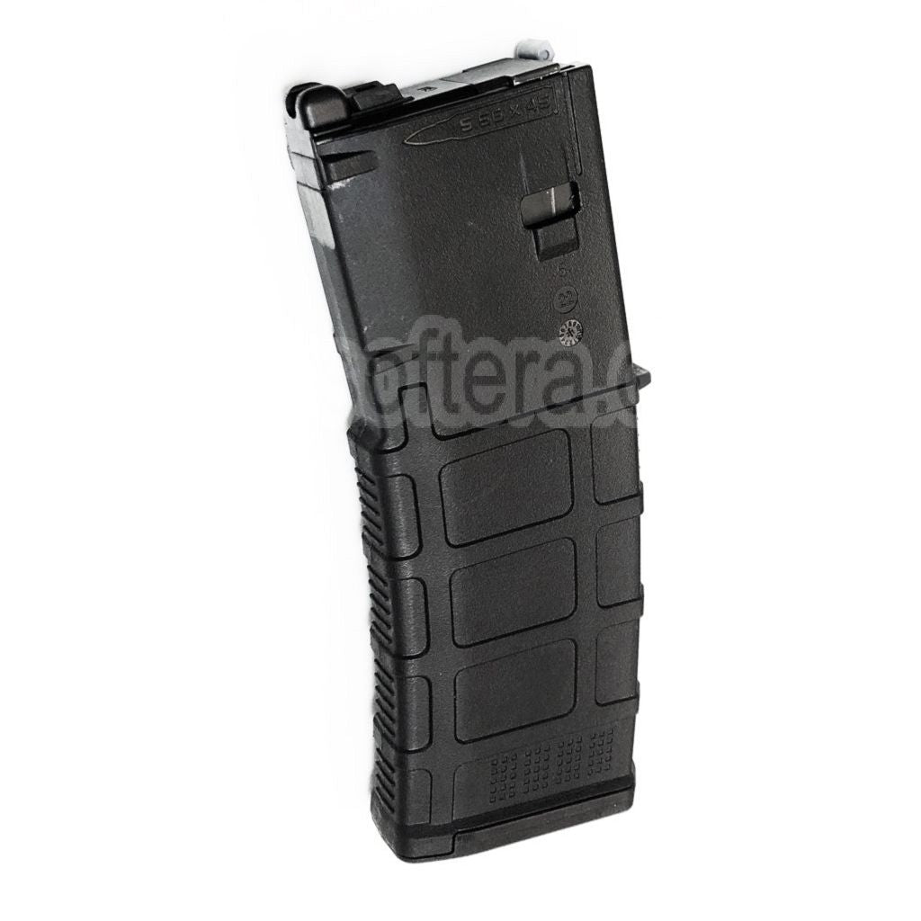 Guns Modify GM EVO MWS 35 Billess Gaz Chargeur V2 Convient pour GM Tokyo Marui M4 Série MWS GBB Fusil Airsoft Noir