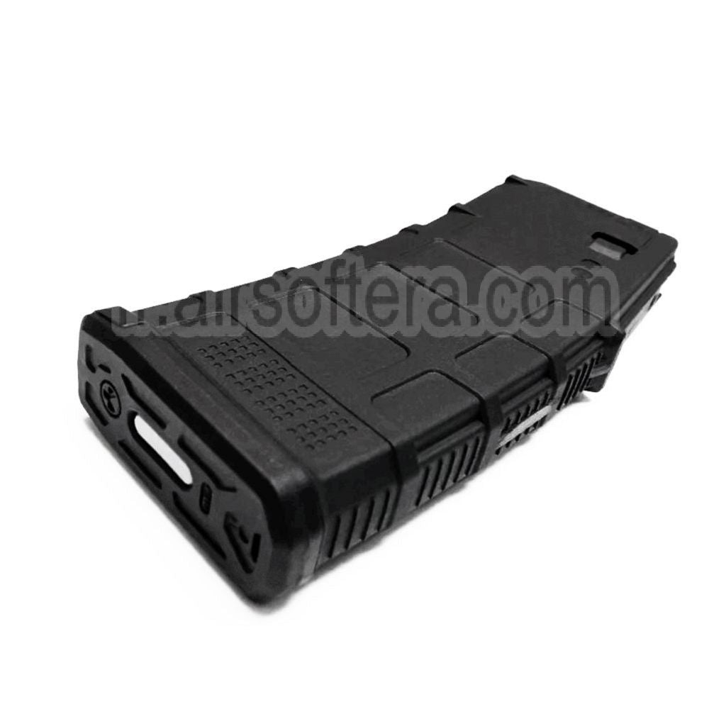 Guns Modify GM EVO MWS 35 Billess Gaz Chargeur V2 Convient pour GM Tokyo Marui M4 Série MWS GBB Fusil Airsoft Noir