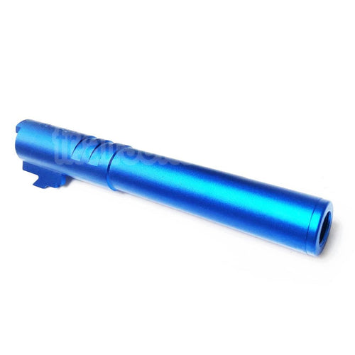 5KU 5 Pouces 123/127mm CNC Aluminium Canon Extérieur +11mm CW sens horaire Convient pour Armorer Works AW WE-TECH Tokyo Marui Hi-Capa 5.1 GBB Pistolet Airsoft