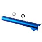 5KU 5 Pouces 123/127mm CNC Aluminium Canon Extérieur +11mm CW sens horaire Convient pour Armorer Works AW WE-TECH Tokyo Marui Hi-Capa 5.1 GBB Pistolet Airsoft