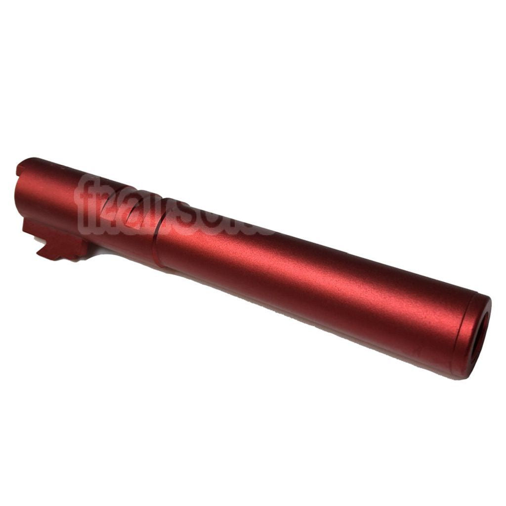 5KU 5 Pouces 123/127mm CNC Aluminium Canon Extérieur +11mm CW sens horaire Convient pour Armorer Works AW WE-TECH Tokyo Marui Hi-Capa 5.1 GBB Pistolet Airsoft