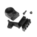 5KU Buffer Tube et M1913 20mm Rail AK To M4 Crosse Adaptateur Convient pour Tokyo Marui AKM GBB Fusil Airsoft Noir