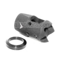 PTS Rainier Arms MINI XT COMP Frein de Bouche Convient pour +14mm CW sens horaire Fileté Canon Fusil Airsoft