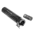 5KU 172mm KAC Style QD Canon Extension Silencieux avec Frein de Bouche Convient pour -14mm CCW sens antihoraire Canon Fusil Airsoft Noir