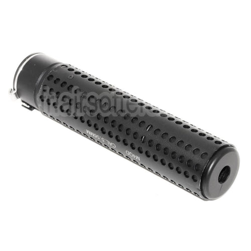 5KU 172mm KAC Style QD Canon Extension Silencieux avec Frein de Bouche Convient pour -14mm CCW sens antihoraire Canon Fusil Airsoft Noir