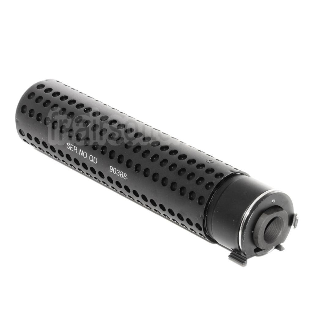 5KU 172mm KAC Style QD Canon Extension Silencieux avec Frein de Bouche Convient pour -14mm CCW sens antihoraire Canon Fusil Airsoft Noir