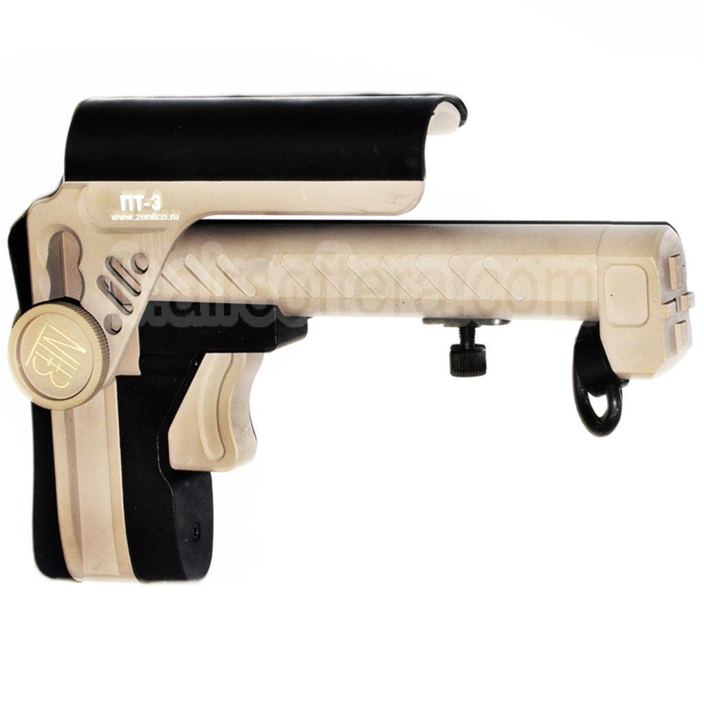 Crosse télescopique latérale pliable 5KU PT-3 AK, adaptée pour CYMA d-boys LCT GHK AK série AEG GBB Fusil Airsoft