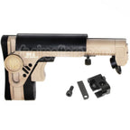 Crosse télescopique latérale pliable 5KU PT-3 AK, adaptée pour CYMA d-boys LCT GHK AK série AEG GBB Fusil Airsoft