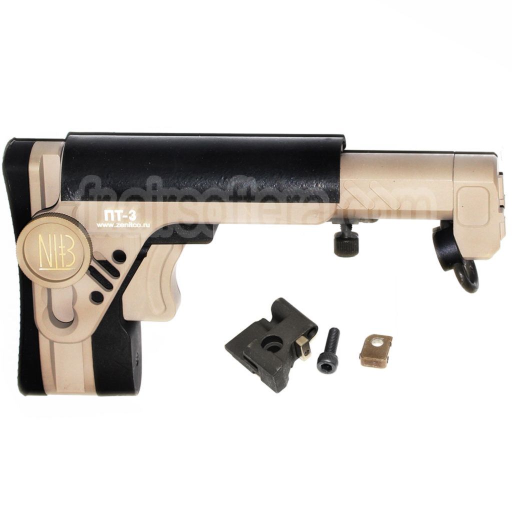 Crosse télescopique latérale pliable 5KU PT-3 AK, adaptée pour E&amp;L AK Série AEG GBB Fusil Airsoft
