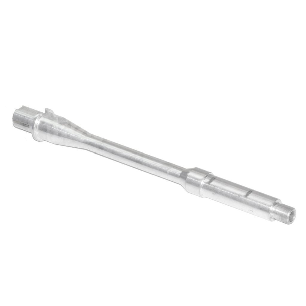 Battleaxe 265mm/280mm M4 CQB Canon Extérieur -14mm CCW sens antihoraire Convient pour M4 M16 AEG Fusil Airsoft Argent