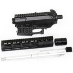 E&C Devgru N4 Haut Bas Métal Boîtier M-Lok Rail Garde-Main System Set Convient pour E&C Tokyo Marui M4 M16 Série AEG Fusil Airsoft