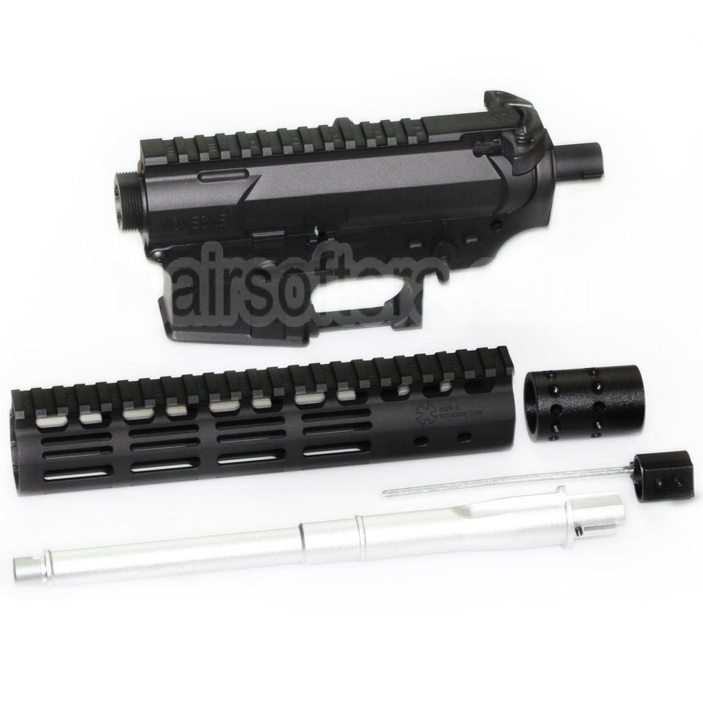 E&amp;C Devgru N4 Haut Bas Métal Boîtier M-Lok Rail Garde-Main System Set Convient pour E&amp;C Tokyo Marui M4 M16 Série AEG Fusil Airsoft