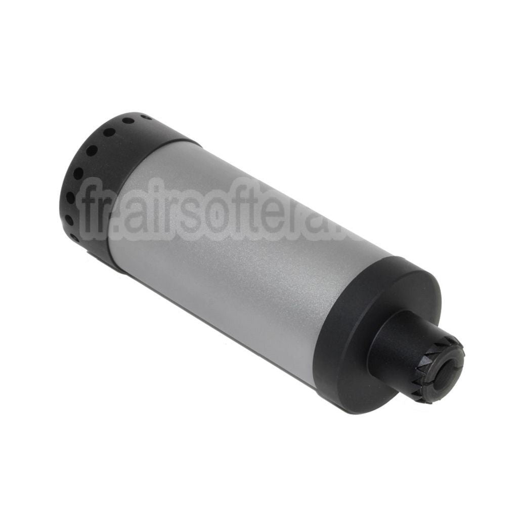 5KU 175mm DTK PUTNIK Mock Silencieux avec +24mm CW sens horaire / -14mm CCW sens antihoraire Adaptateur Noir/Gris