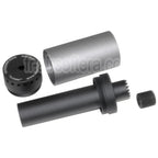 5KU 175mm DTK PUTNIK Mock Silencieux avec +24mm CW sens horaire / -14mm CCW sens antihoraire Adaptateur Noir/Gris