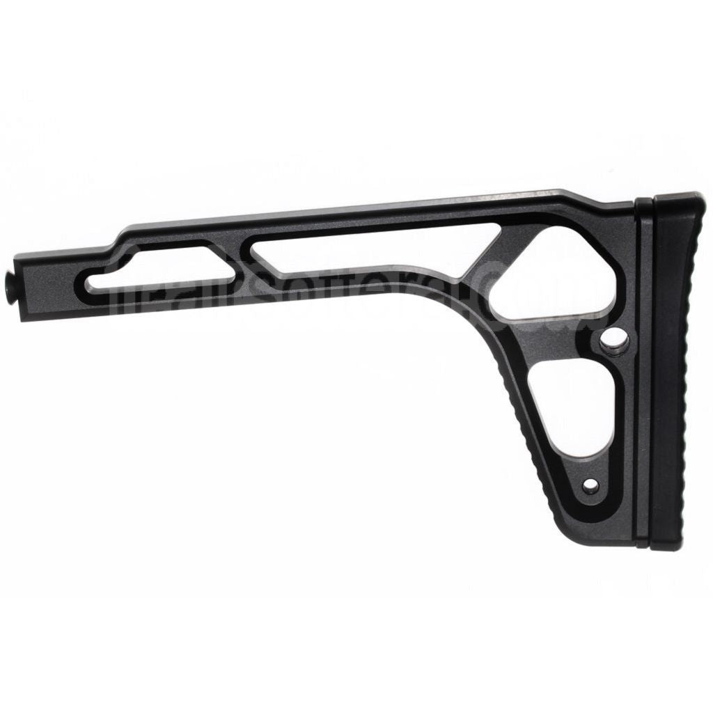 5KU 227mm Pliable Crosse avec 1913 Interface Convient pour MCX / MPX AEG Fusil Airsoft Noir