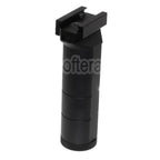 5KU CNC Aluminium PK-2 Avant Poignée Convient pour 20mm Picatinny Rail AK Série Fusil Airsoft Noir