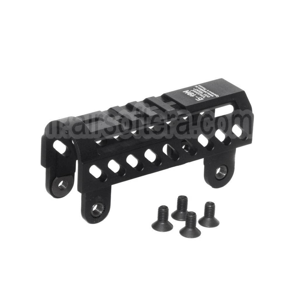 5KU B-19N Haut Railed Gaz Tube Couvre Convient pour D-Boys E&amp;L LCT GHK CYMA Tokyo Marui AK Série AEG GBB Fusil Airsoft