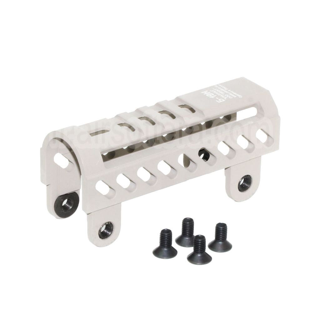 5KU B-19N Haut Railed Gaz Tube Couvre Convient pour D-Boys E&amp;L LCT GHK CYMA Tokyo Marui AK Série AEG GBB Fusil Airsoft