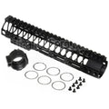 CYMA 256mm 10 Pouces M-LOK RAS Rail de Garde-Main Convient pour CYMA VFC GHK Tokyo Marui M4 M16 Série AEG Fusil Airsoft Noir