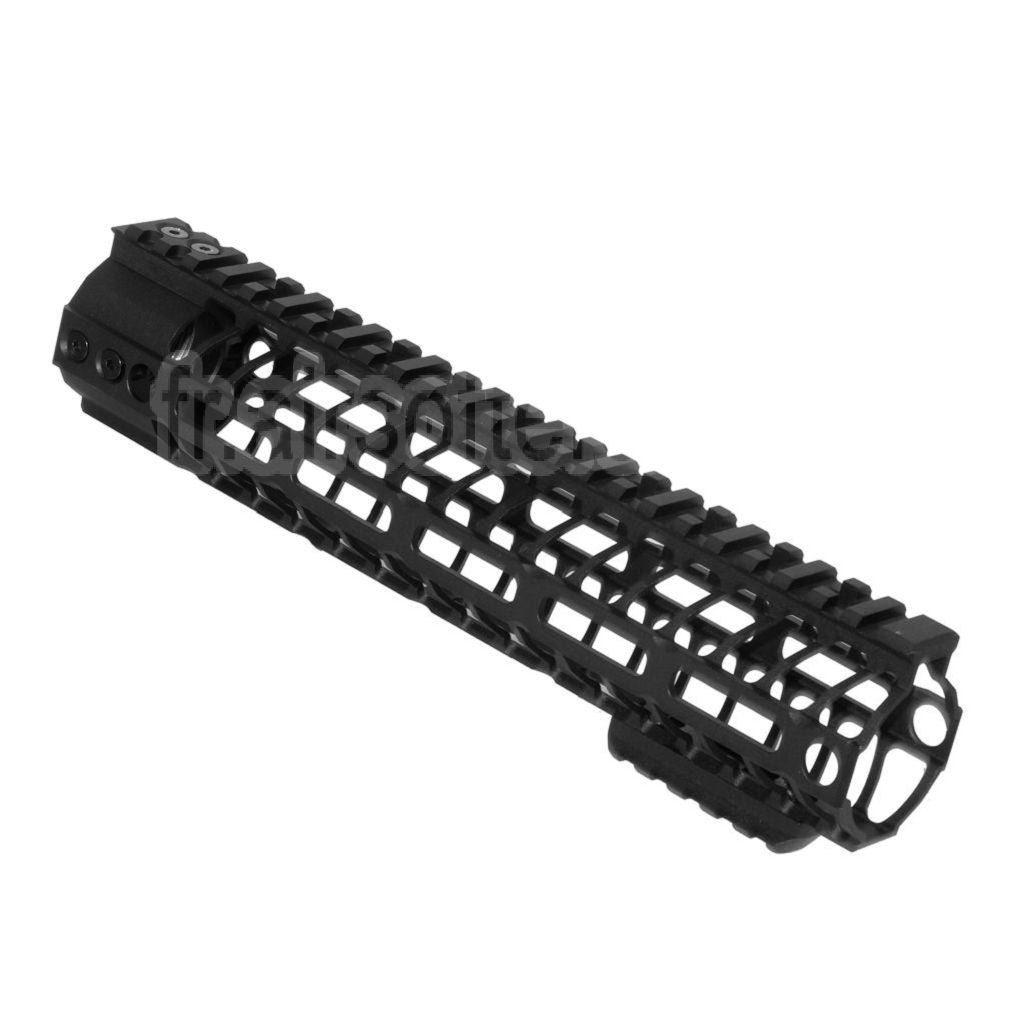 CYMA 256mm 10 Pouces M-LOK RAS Rail de Garde-Main Convient pour CYMA VFC GHK Tokyo Marui M4 M16 Série AEG Fusil Airsoft Noir