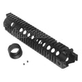 CYMA 273mm SR16 URX RAS Garde-Main 4-Côtés Rail System Convient pour CYMA Tokyo Marui M4 M16 Série AEG Fusil Airsoft Noir