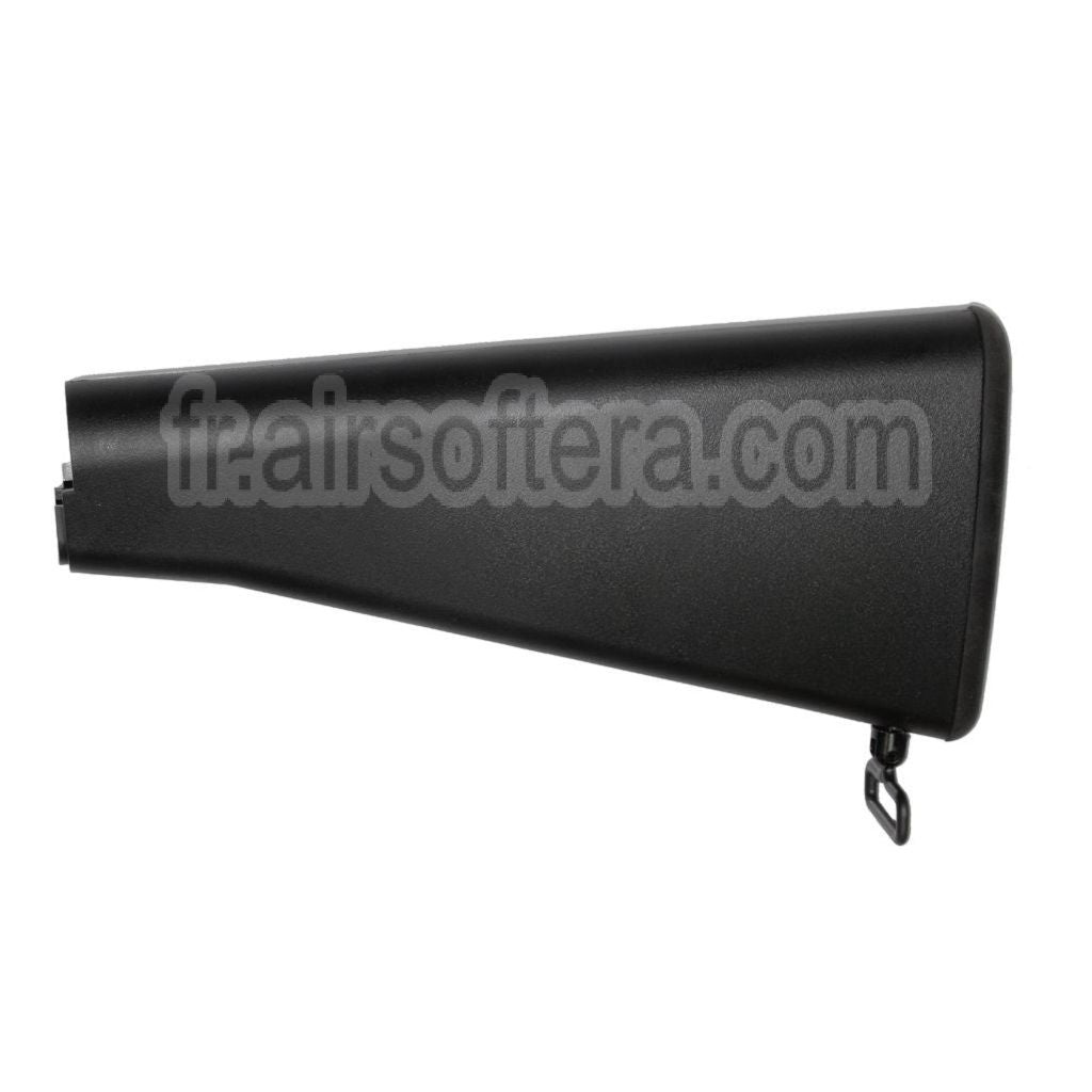 CYMA Grand stockage Fixe Crosse Convient pour M4 M16 Série AEG Fusil Airsoft Noir