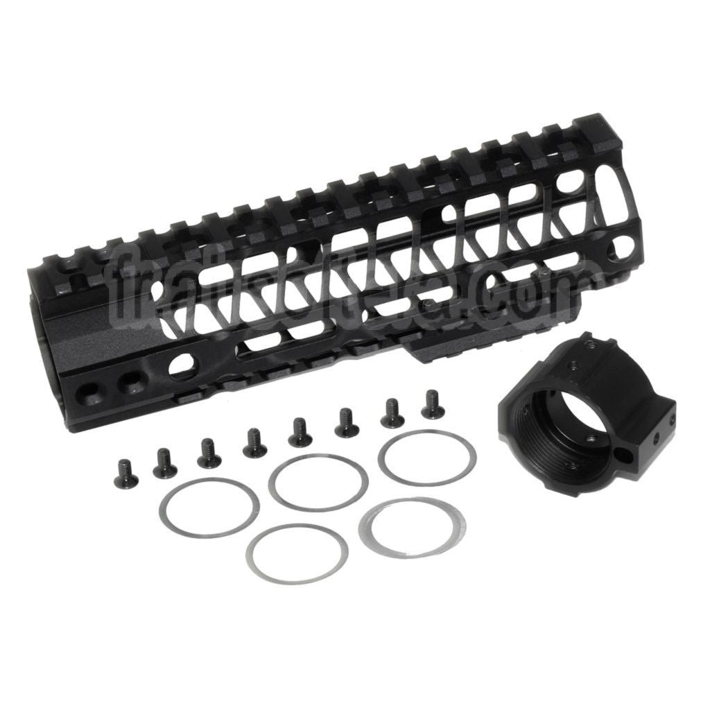 CYMA 185mm 7 Pouces M-LOK RAS Rail de Garde-Main Convient pour CYMA VFC GHK Tokyo Marui M4 M16 Série AEG Fusil Airsoft Noir