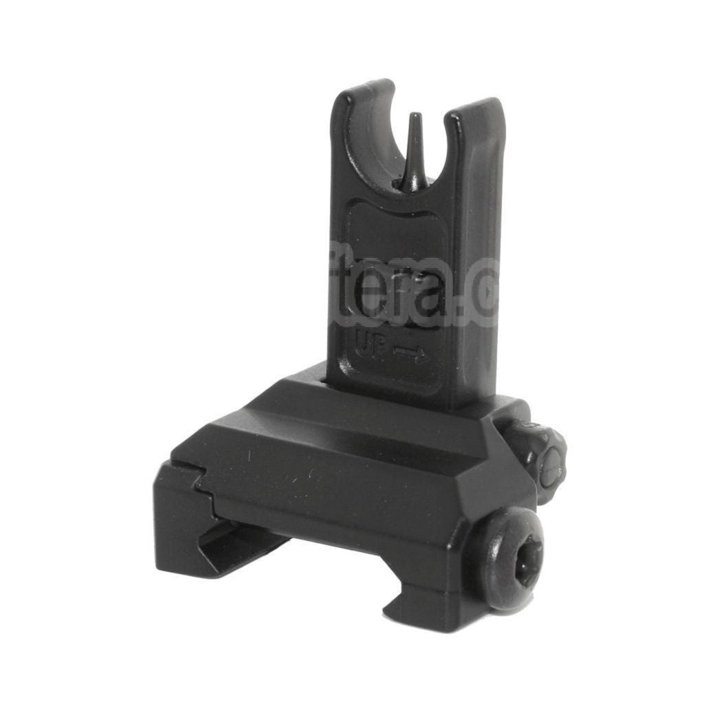 AirsoftEra ST Style Guidon Pliant Rabattable Convient pour 20mm Picatinny Rail Fusil