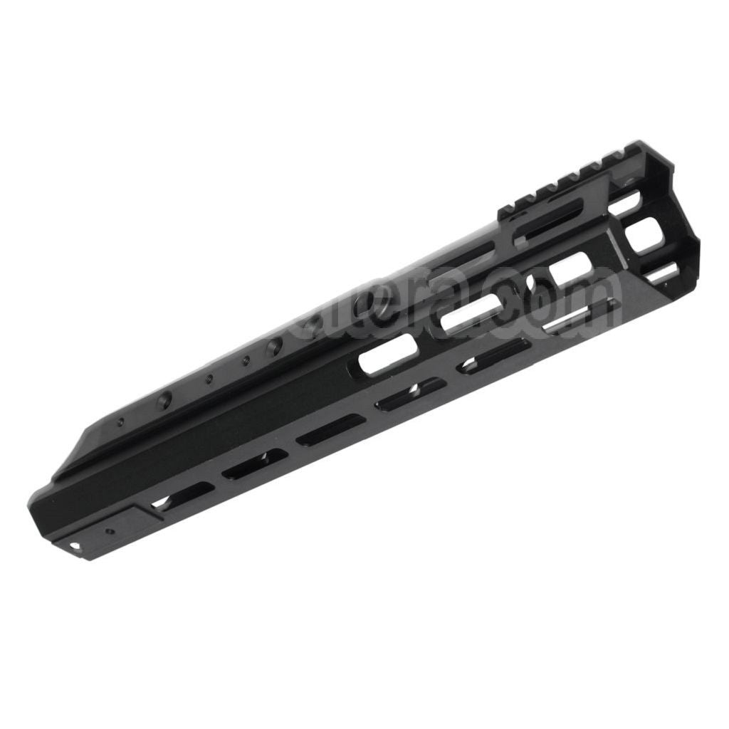 Rail de garde-main AirsoftEra en aluminium CNC 300 mm style KC MREX M-LOK compatible avec les répliques Double Bell BY-805, VFC, WE-Tech et Tokyo Marui SCAR série AEG GBB.