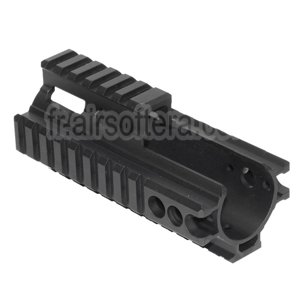 AirsoftEra CNC Aluminium 125mm 4-Côtés Rail de Garde-Main Convient pour Double Bell BY-805 VFC WE-Tech Tokyo Marui SCAR Série AEG GBB Fusil