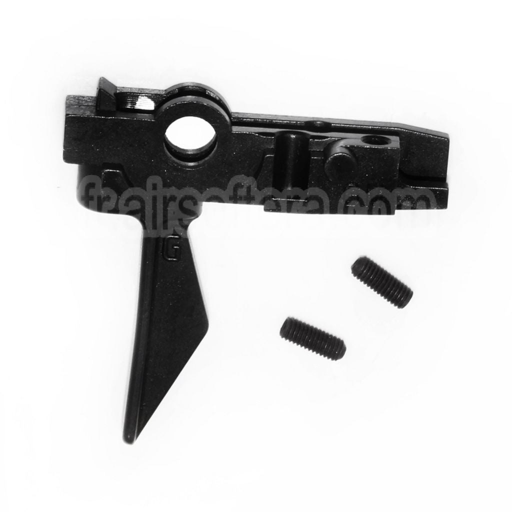 Guns Modify EVO Acier GEI Droit Gâchette Convient pour GM Tokyo Marui M4 Série MWS GBB Fusil Airsoft