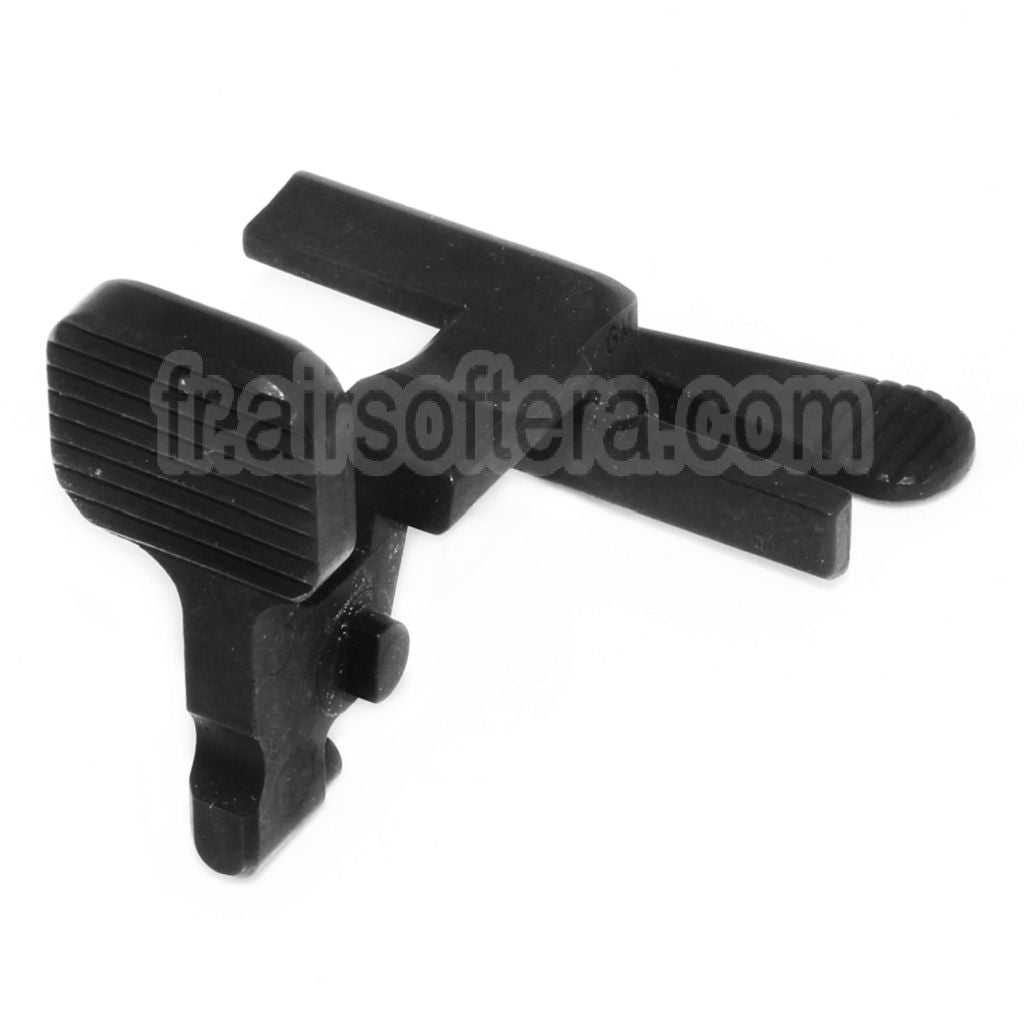 Guns Modify EVO Acier A5 Ambi Arrêtoir de Culasse Convient pour GM Tokyo Marui M4 Série MWS GBB Série AEG Fusil Airsoft Noir