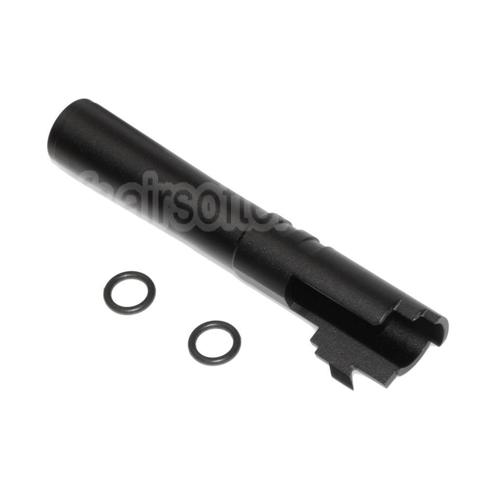 5KU 4.3 pouces CNC aluminium Canon Extérieur + 11mm CW sens horaire Convient pour Tokyo Marui hi-capa 4.3 GBB Pistolet Airsoft