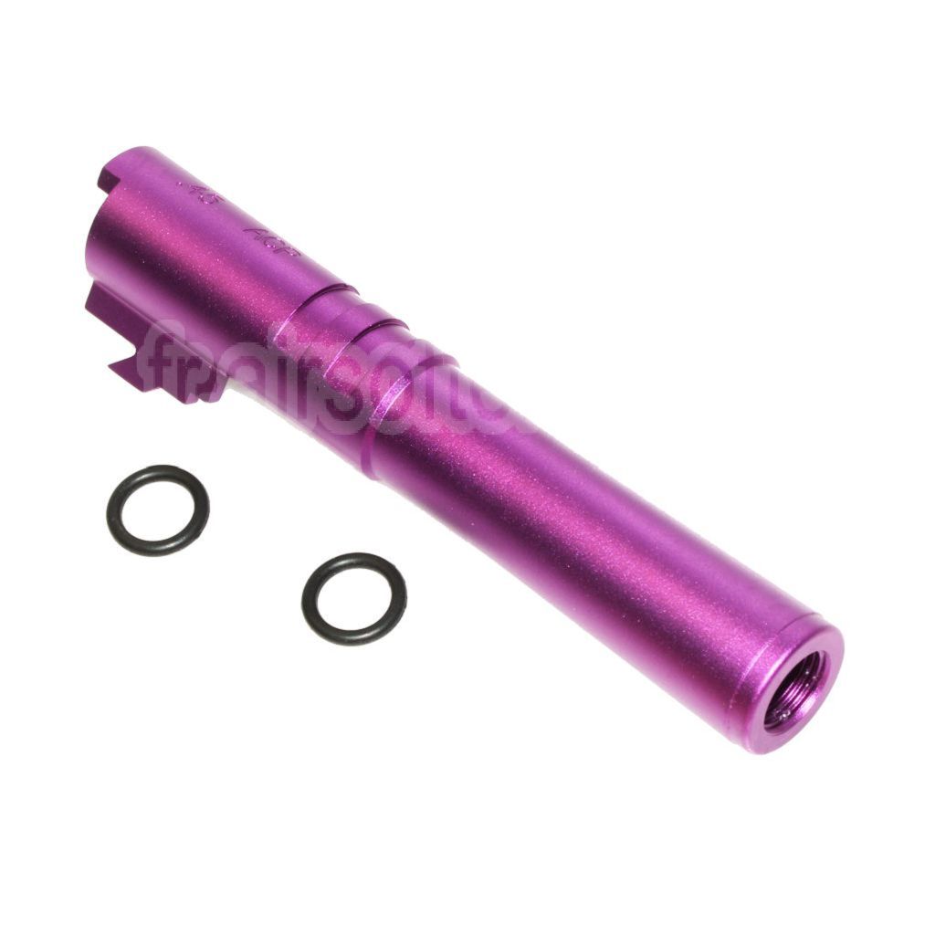 5KU 4.3 pouces CNC aluminium Canon Extérieur + 11mm CW sens horaire Convient pour Tokyo Marui hi-capa 4.3 GBB Pistolet Airsoft