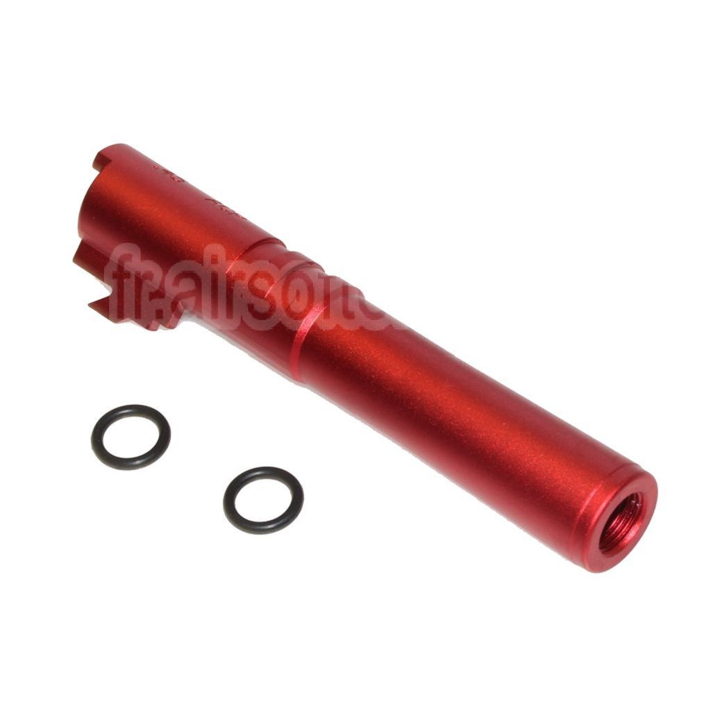 5KU 4.3 pouces CNC aluminium Canon Extérieur + 11mm CW sens horaire Convient pour Tokyo Marui hi-capa 4.3 GBB Pistolet Airsoft