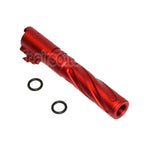 5KU 4.3 pouces CNC Aluminium Tornade Style Spirale Canon Extérieur +11mm CW sens horaire Convient pour Tokyo Marui Hi-Capa 4.3 GBB Pistolet Airsoft
