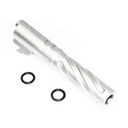 5KU 4.3 pouces CNC Aluminium Tornade Style Spirale Canon Extérieur +11mm CW sens horaire Convient pour Tokyo Marui Hi-Capa 4.3 GBB Pistolet Airsoft
