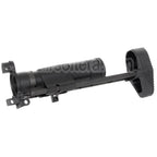 AirsoftEra CNC Aluminium Rétractable Crosse avec Adaptateur Convient pour CYMA Tokyo Marui MP5K Série AEG Fusil Noir