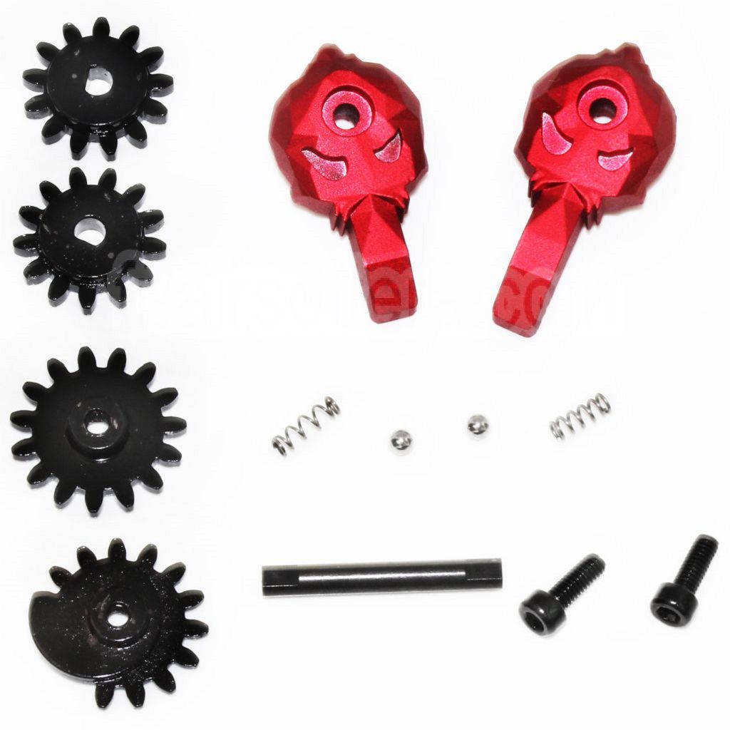APS Skull Ambidextrous Tir Sélecteur (Gauche/Droite) Convient pour APS ASR PER M4 M16 AEG Fusil Airsoft