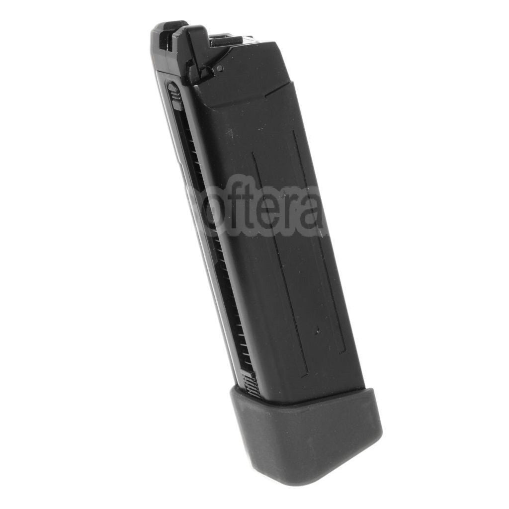 APS TTI 23 Billes Gaz Chargeur avec Thick Base Convient pour G17 G18C G-Série GBB Pistolet Airsoft Noir