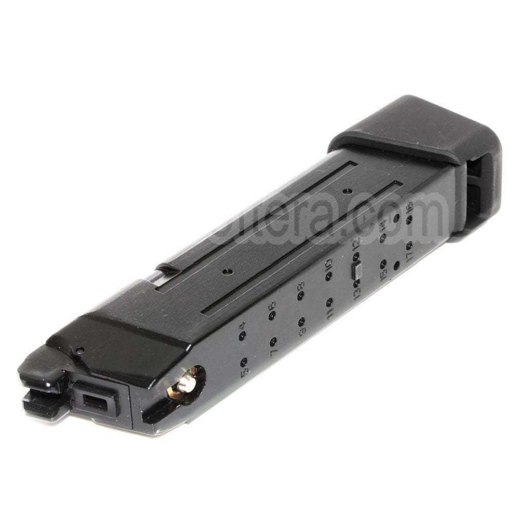 APS TTI 23 Billes Gaz Chargeur avec Thick Base Convient pour G17 G18C G-Série GBB Pistolet Airsoft Noir