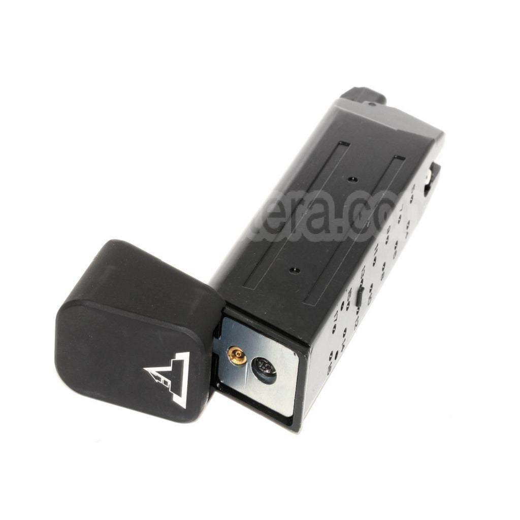 APS TTI 23 Billes Gaz Chargeur avec Thick Base Convient pour G17 G18C G-Série GBB Pistolet Airsoft Noir