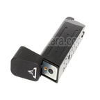 APS TTI 23 Billes Gaz Chargeur avec Thick Base Convient pour G17 G18C G-Série GBB Pistolet Airsoft Noir
