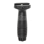 CYMA KAC Style 20mm RIS Rail QD Vertical Avant Poignée Convient pour 20mm Standard Picatinny Rail Noir