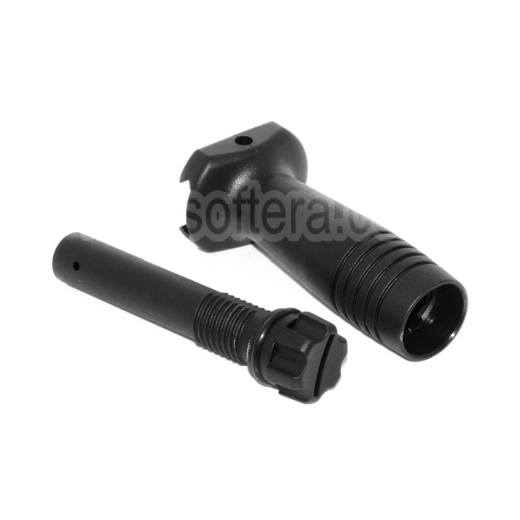 CYMA KAC Style 20mm RIS Rail QD Vertical Avant Poignée Convient pour 20mm Standard Picatinny Rail Noir